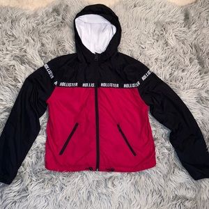 hollister windbreaker!